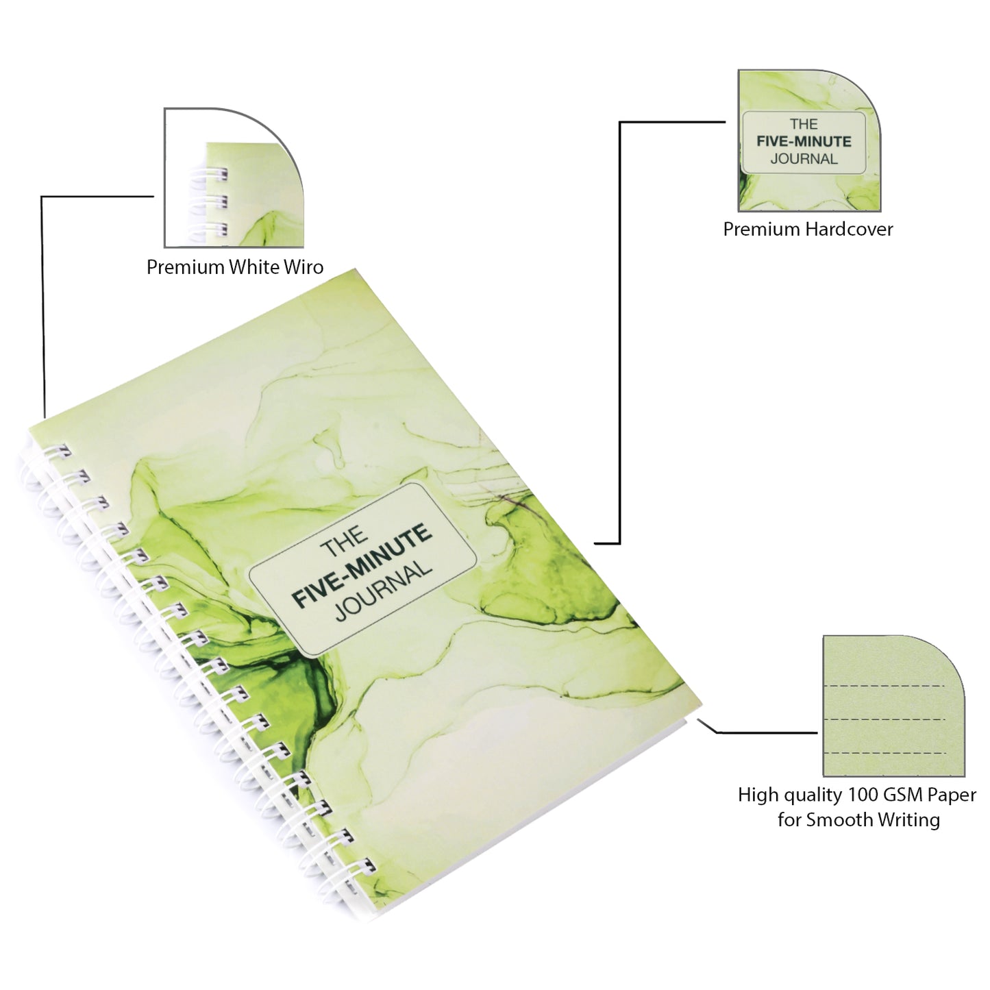 Emerald- Gratitude Journal