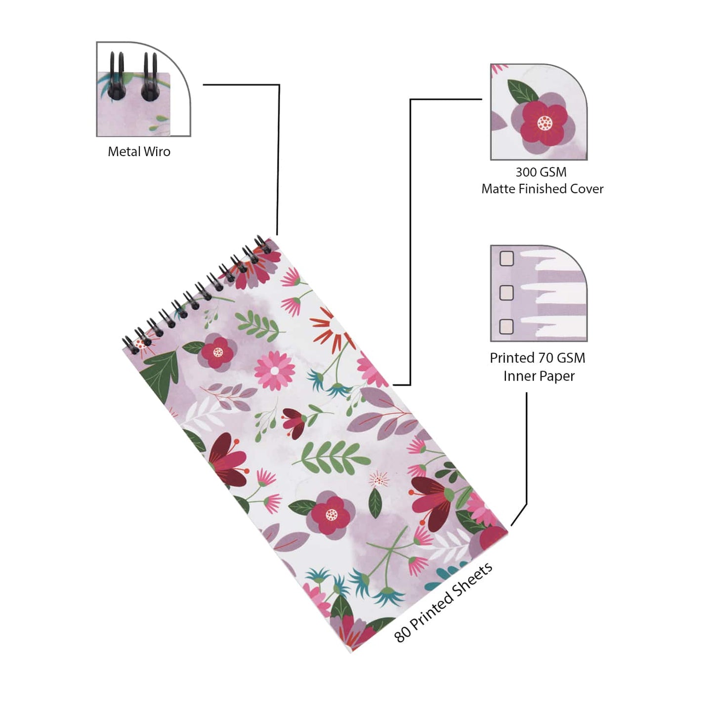 TO-Do List – Red Floral