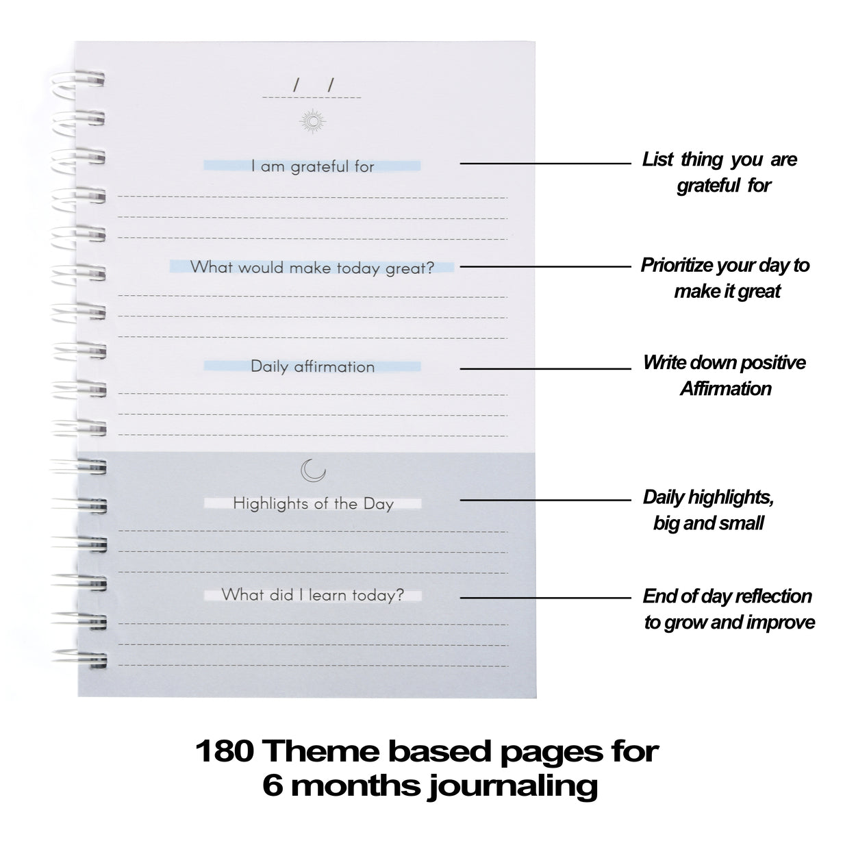 Sapphire- Gratitude Journal