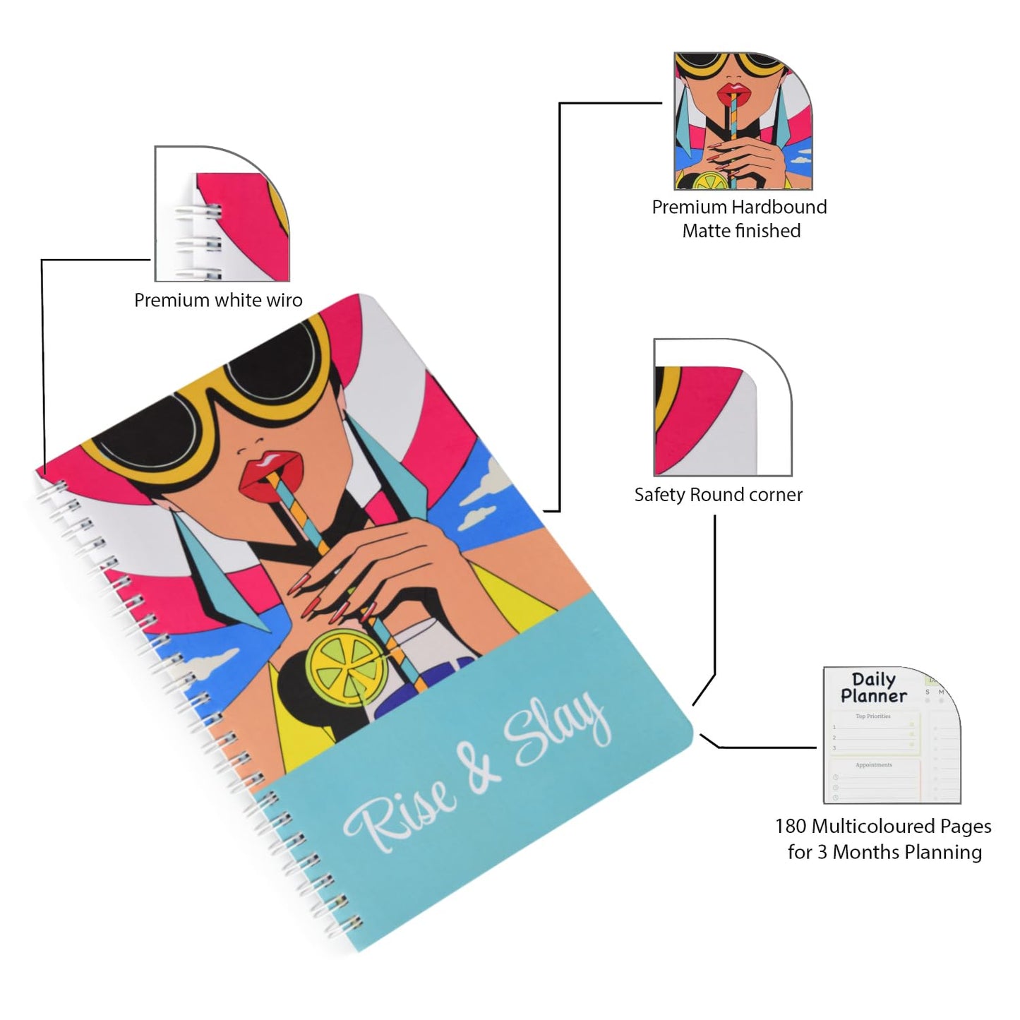 Rise and Slay- Daily Planner
