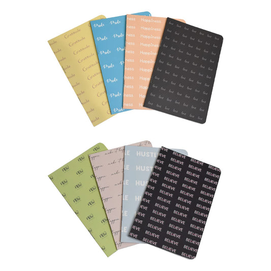 Motivational & Feelings - Set of 8 Notebooks