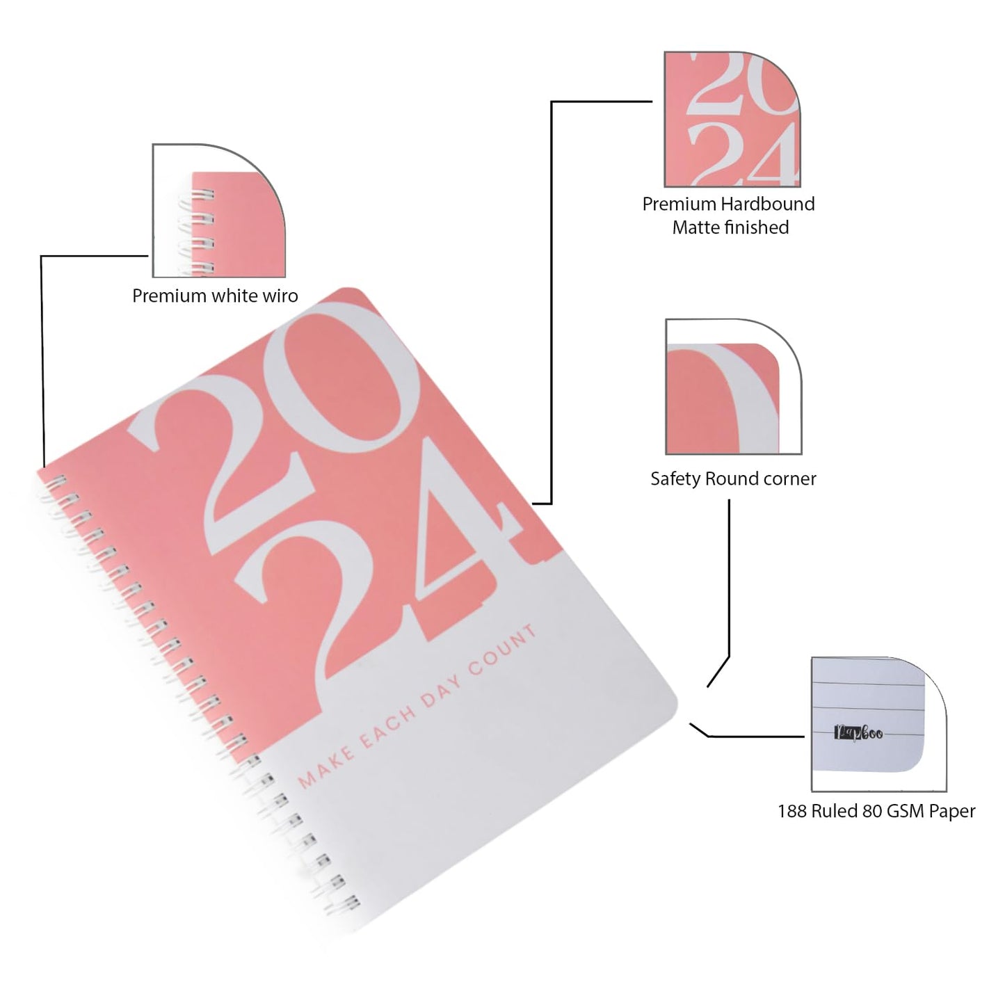 Pink- 2024 Diary
