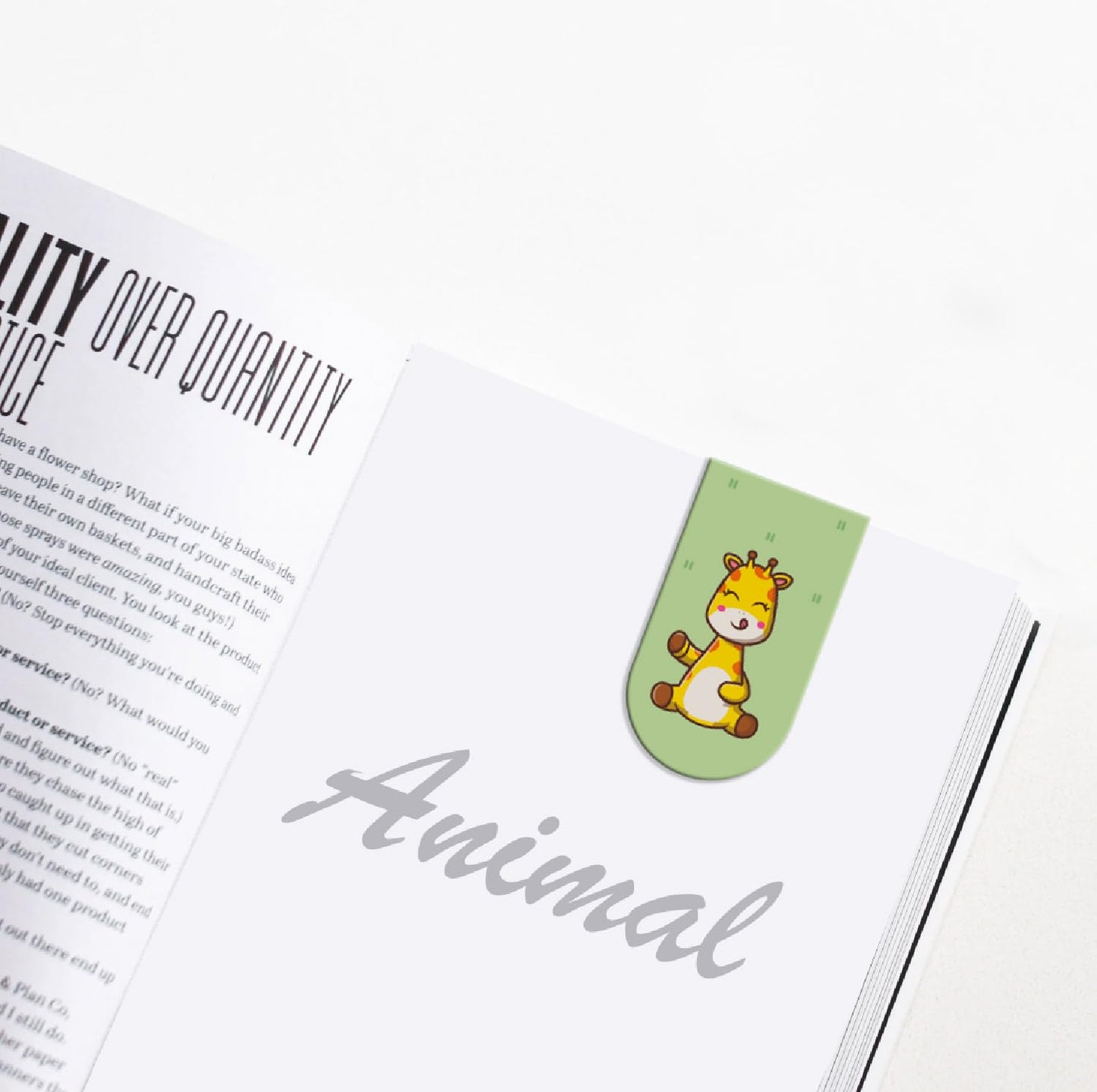 Animal- Magnetic Bookmark