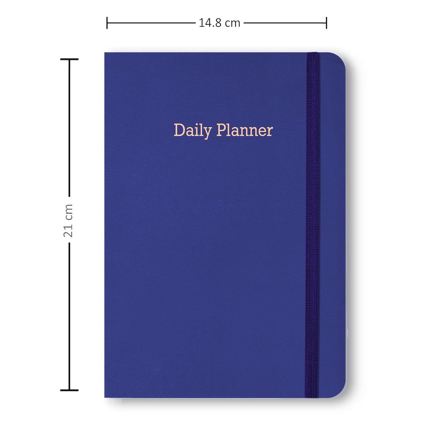 Executive Daily Planner For 3 Months - Blue