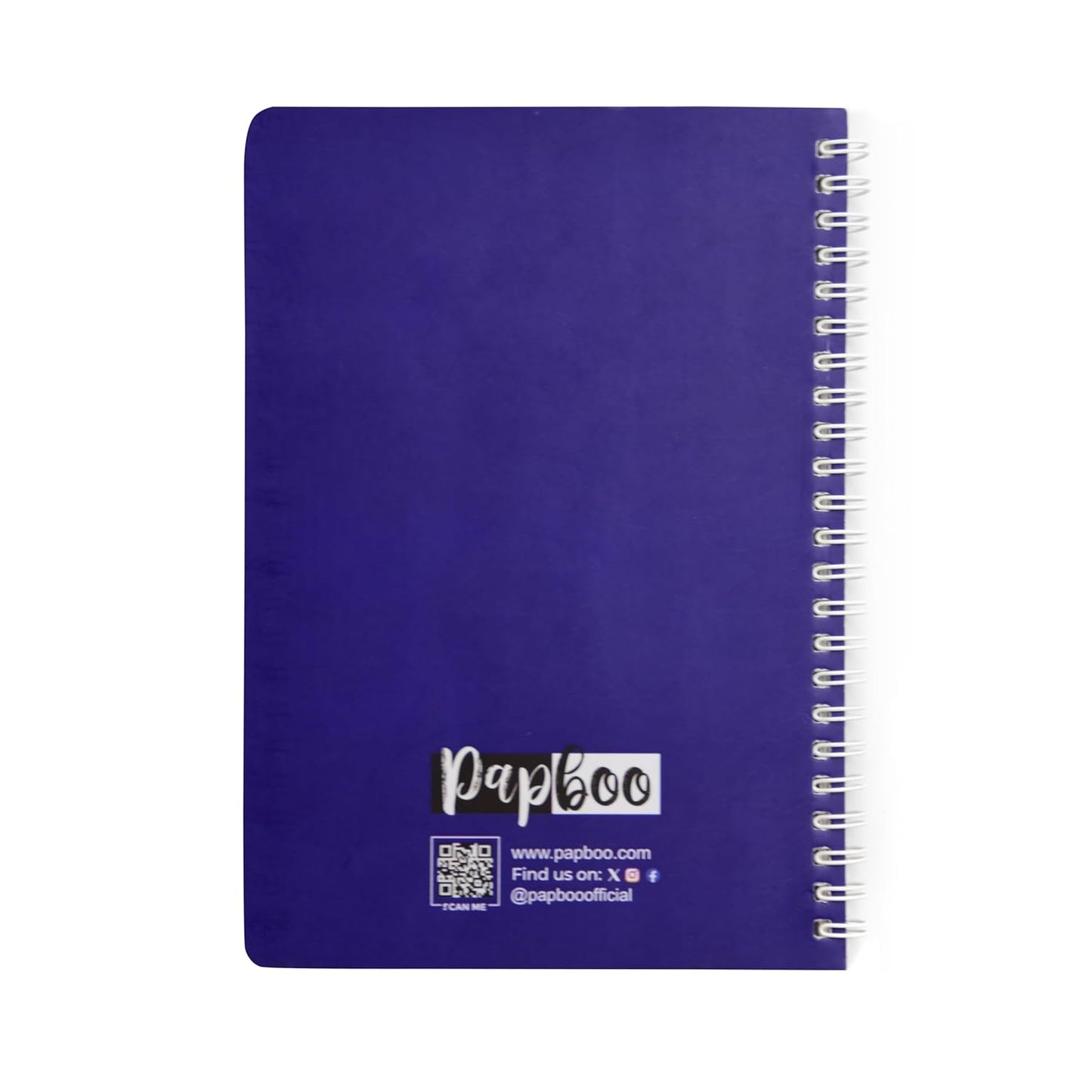 A5 Hardcover Daily Planner(Blue White)
