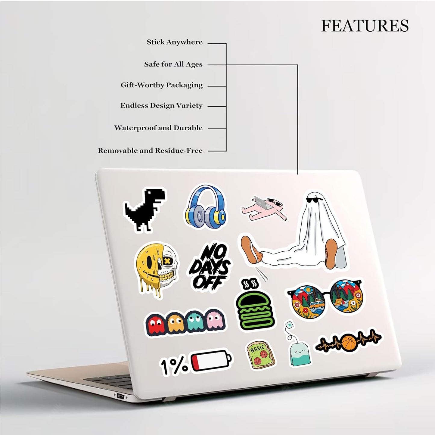 Thar- Vinyl Stickers (Pack of 50)