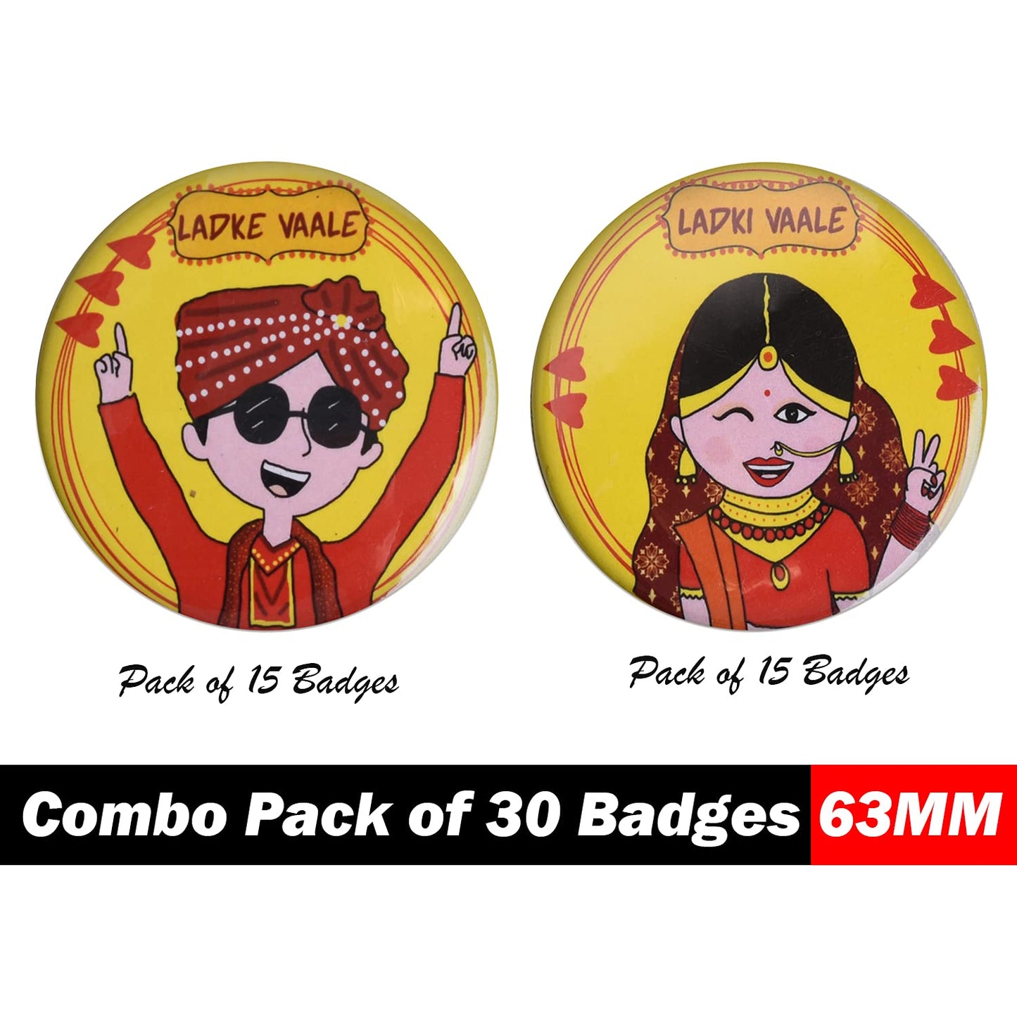 Ladke wale & Ladki wale Combo (Pack of 30)