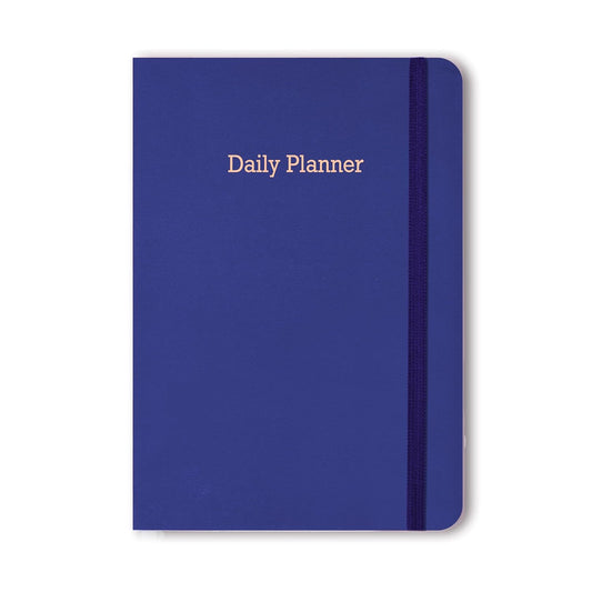 Executive Daily Planner For 3 Months - Blue