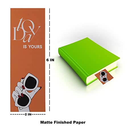 Papboo Designer Bookmarks Set of 10, Design- 1
