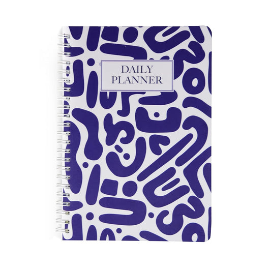 Blue White- Daily Planner