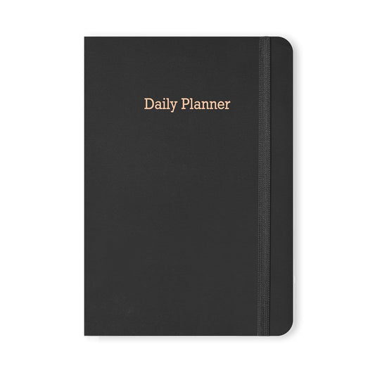 Executive Daily Planner For 3 Months  Black