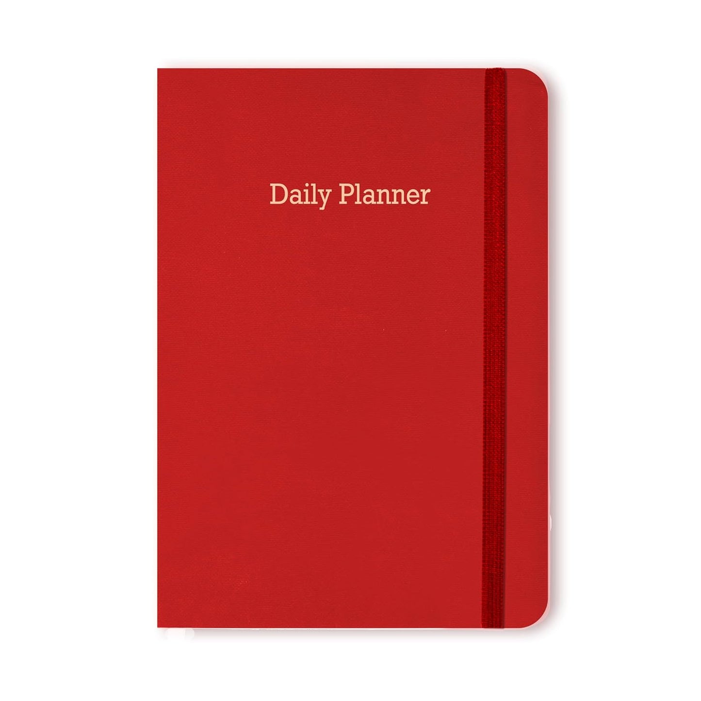 Executive Daily Planner For 3 Months - Red