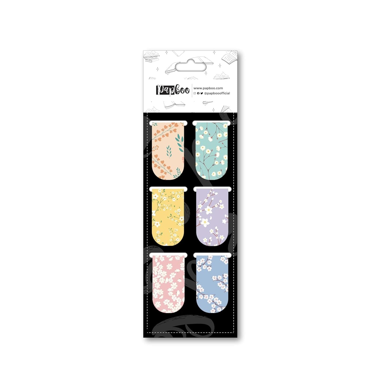 Floral- Magnetic Bookmark
