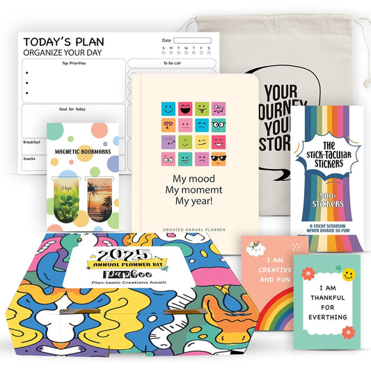 Undated Annual Planner Kit - My Mood