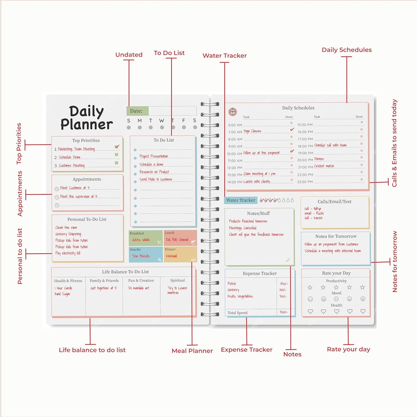 Sparkle- Daily Planner
