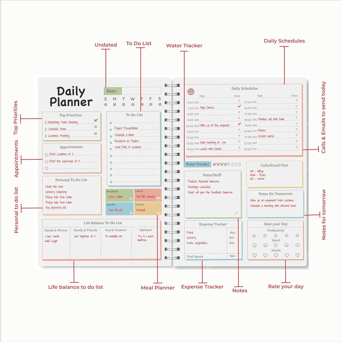 Sparkle- Daily Planner