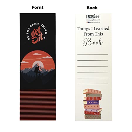 Papboo Designer Bookmarks Set of 10, Design- 3