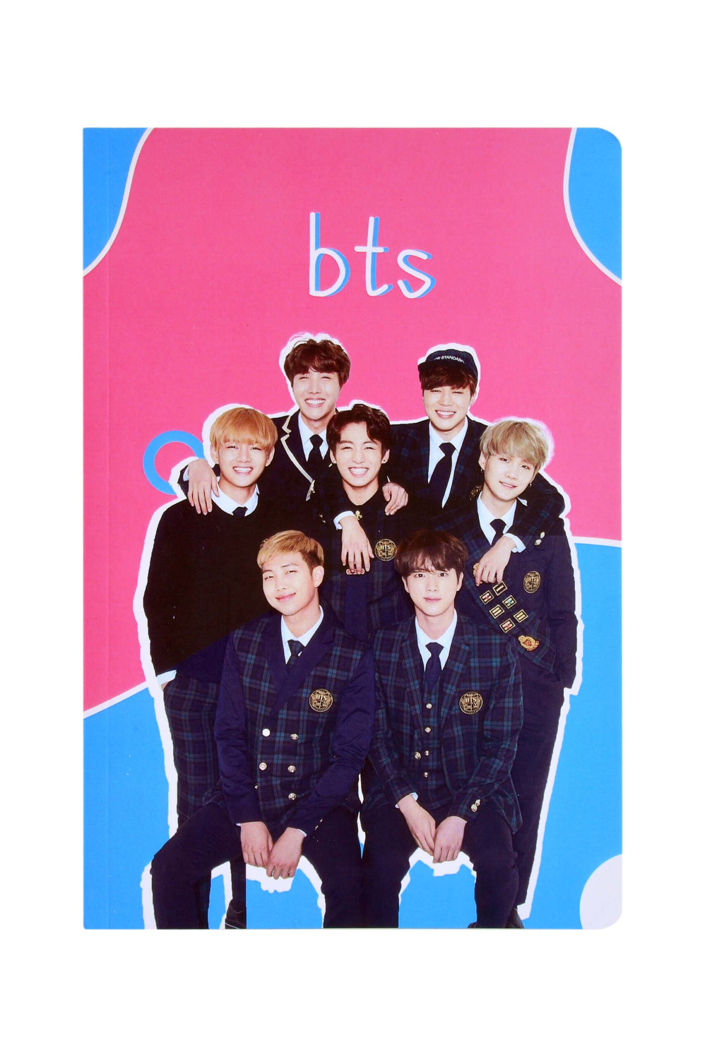 A5 BTS Band Soft Bound Notebook