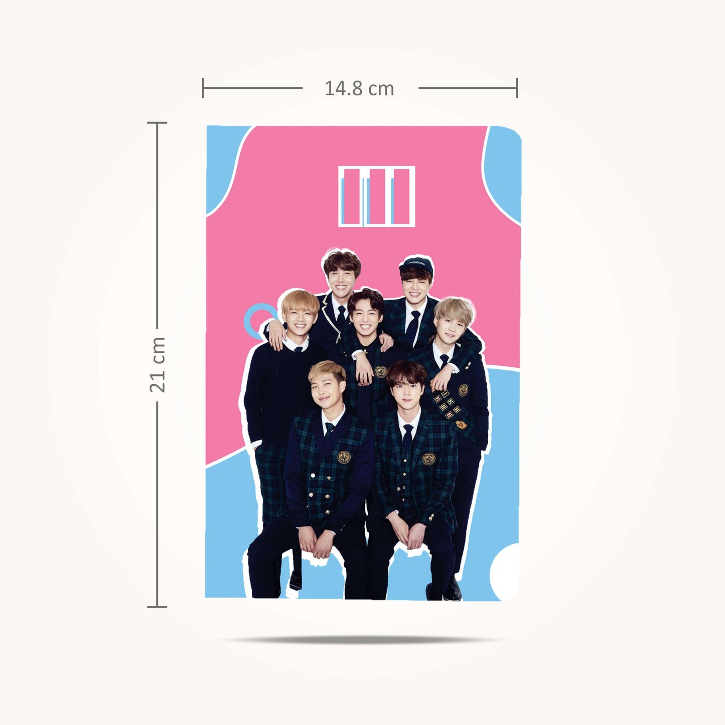 A5 BTS Band Soft Bound Notebook
