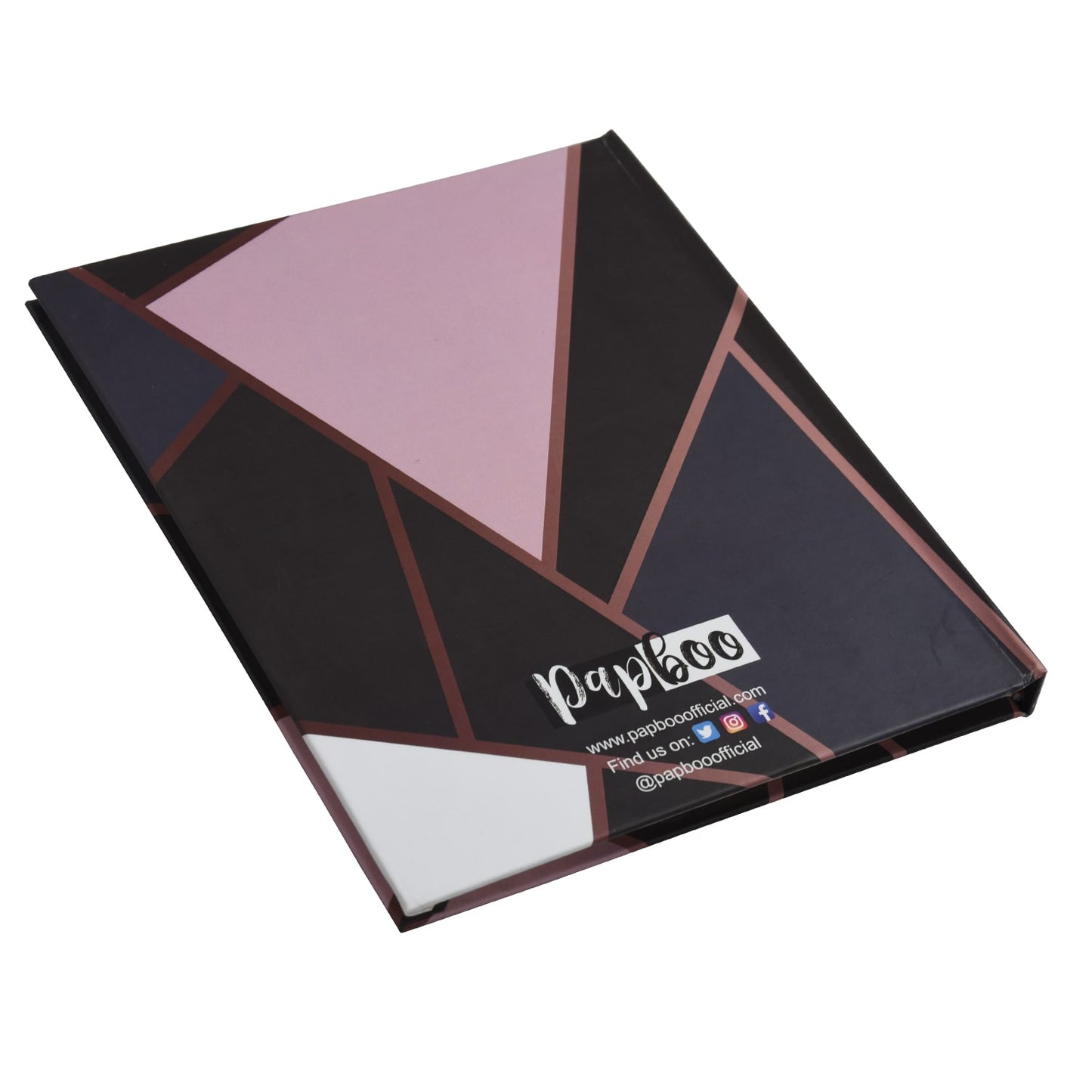 Hardbound – Classy Shapes Notebook , Diary – Ruled