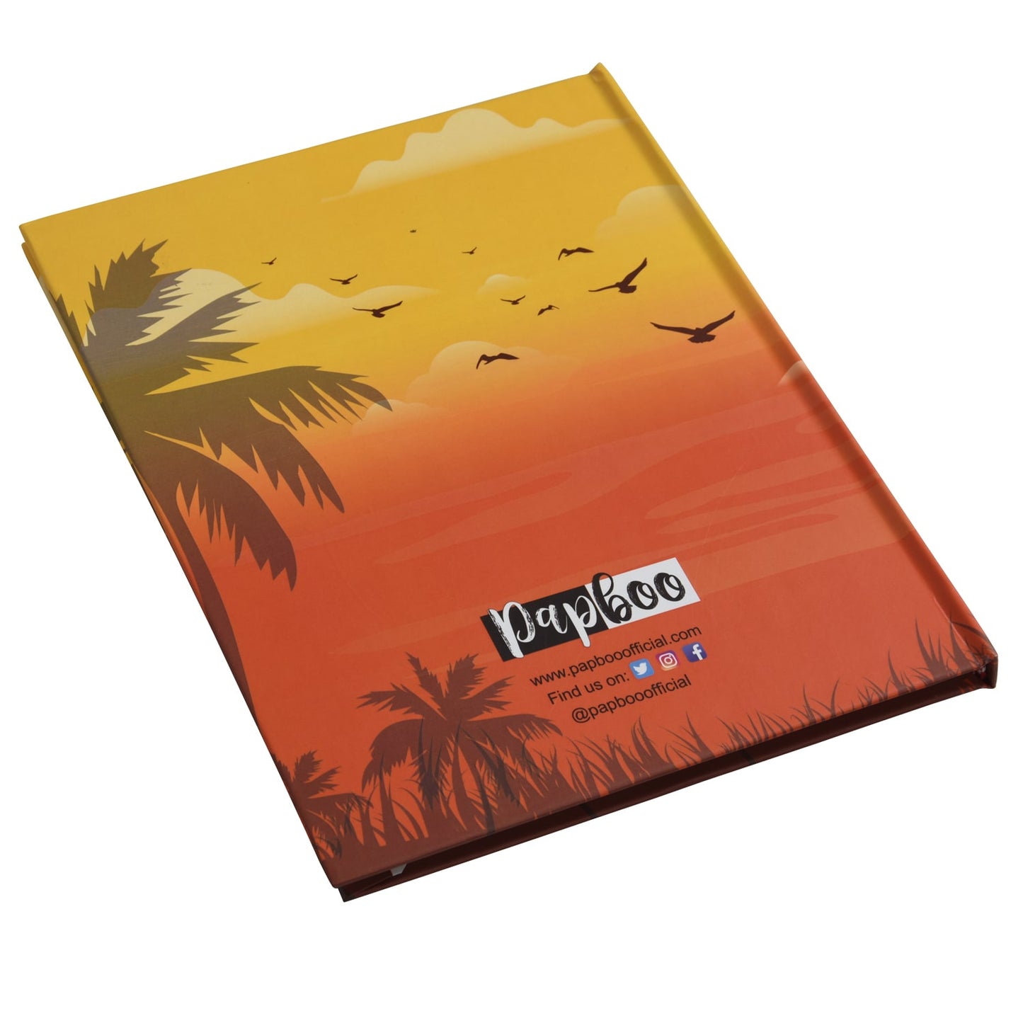 Hardbound – Sunset Notebook , Diary – Ruled