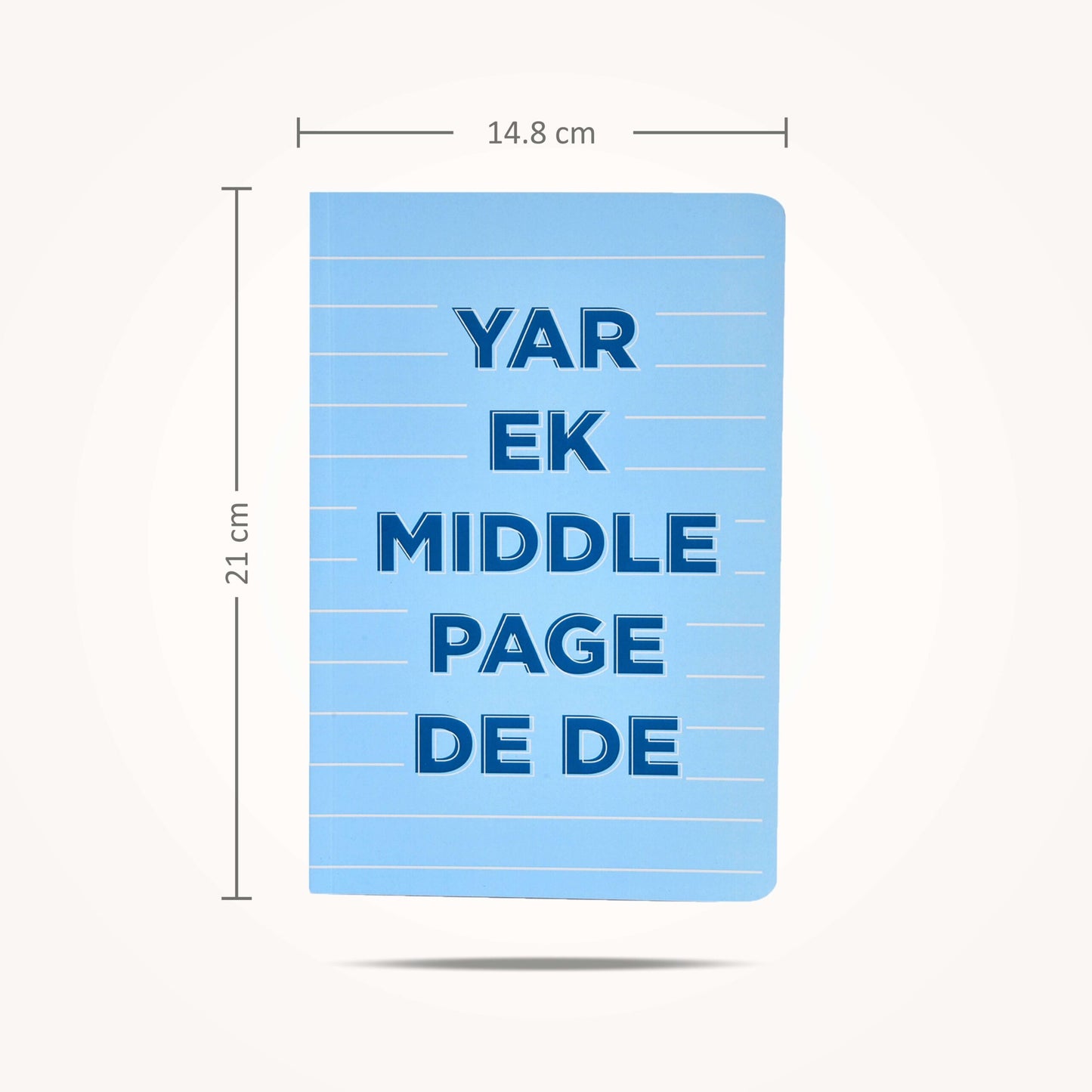 A5 Middle Page Soft Bound Notebook