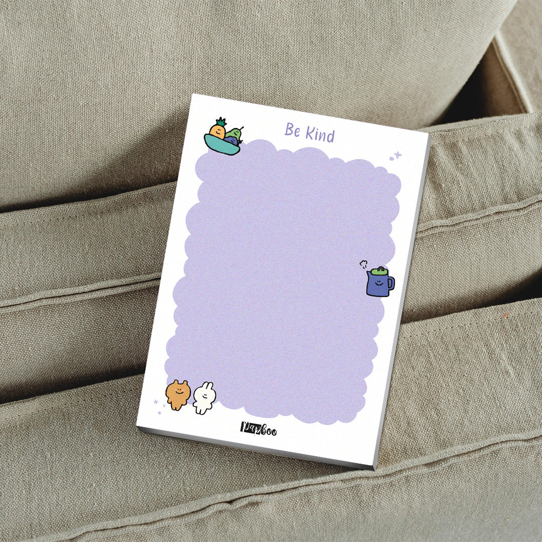 A6 Tearoff Notepad - Be Kind