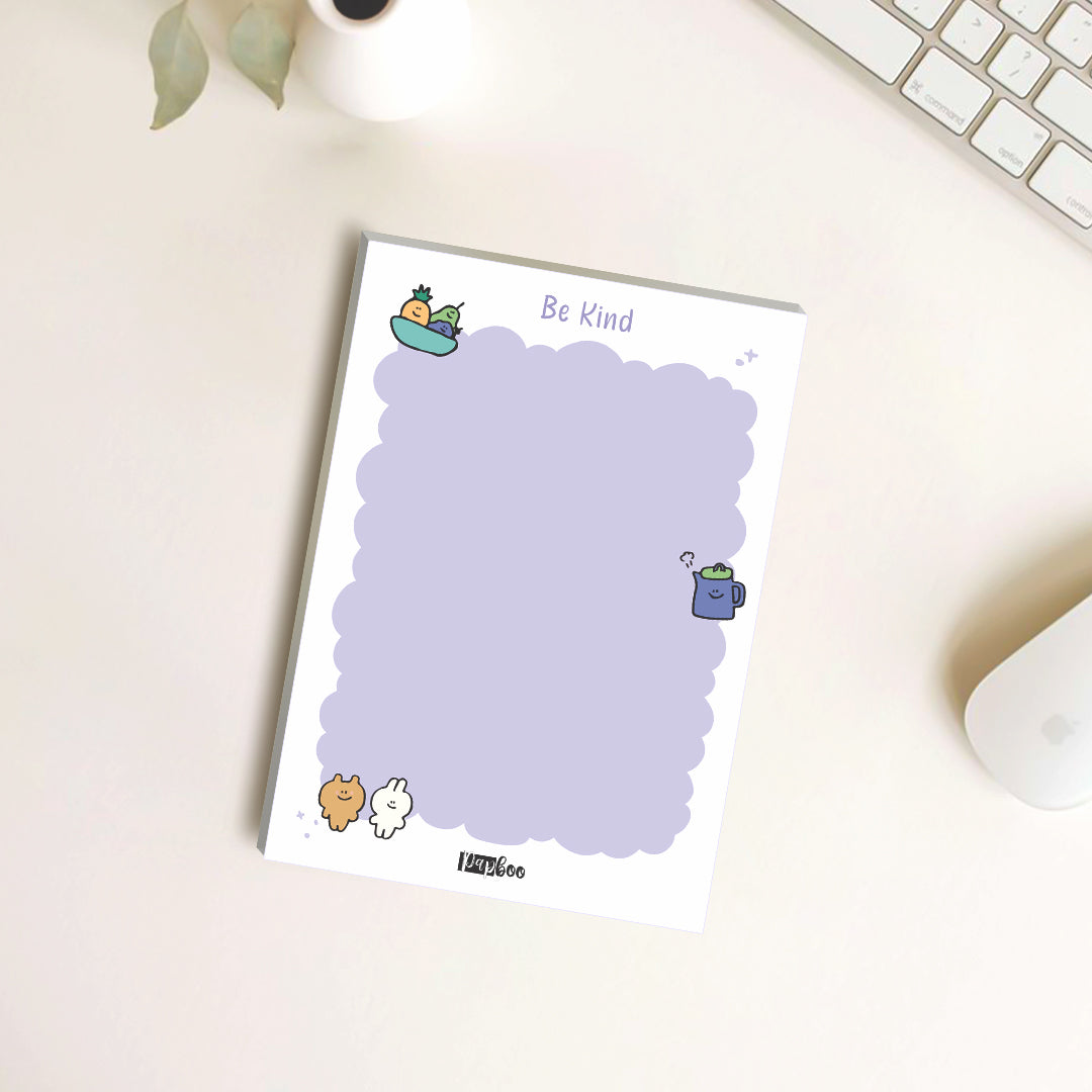 A6 Tearoff Notepad - Be Kind