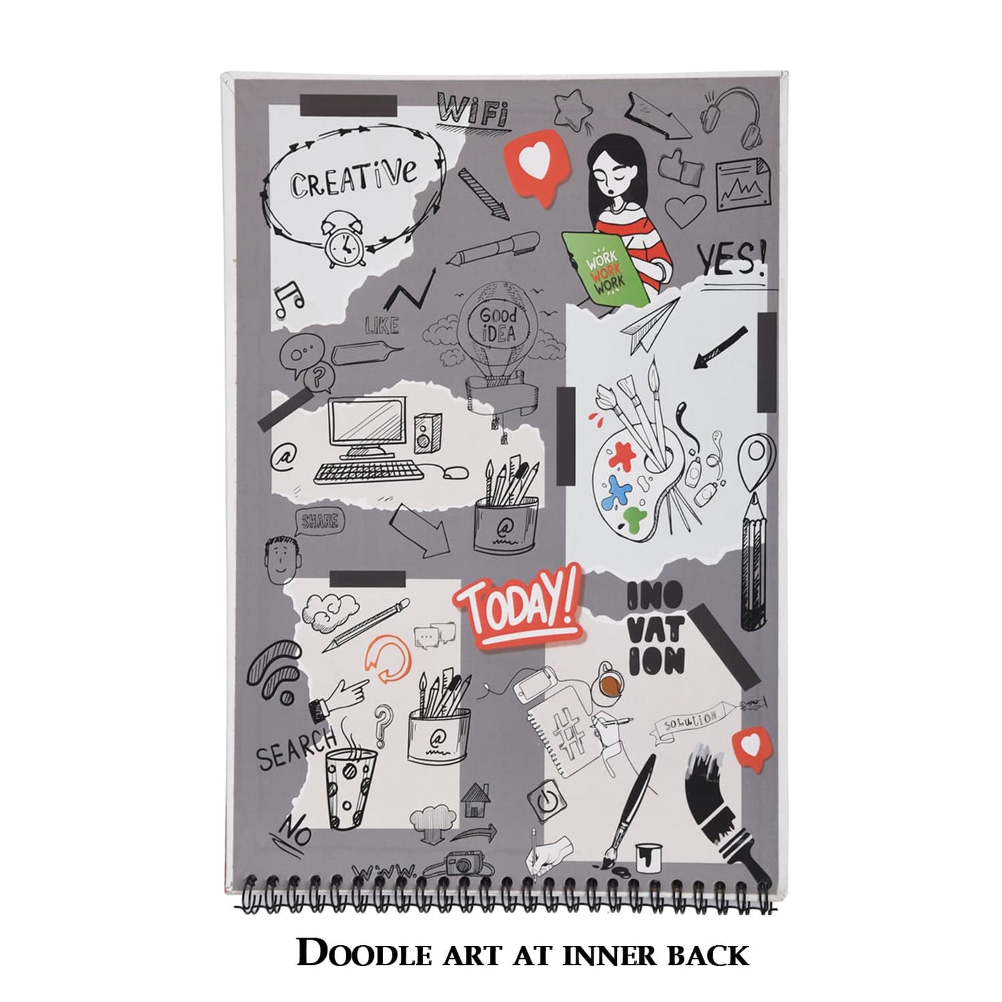 Pack of 9 Sketchbook – Marble Art(Navratri Special)