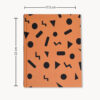 Hardbound – Tangy Shapes Notebook , Diary