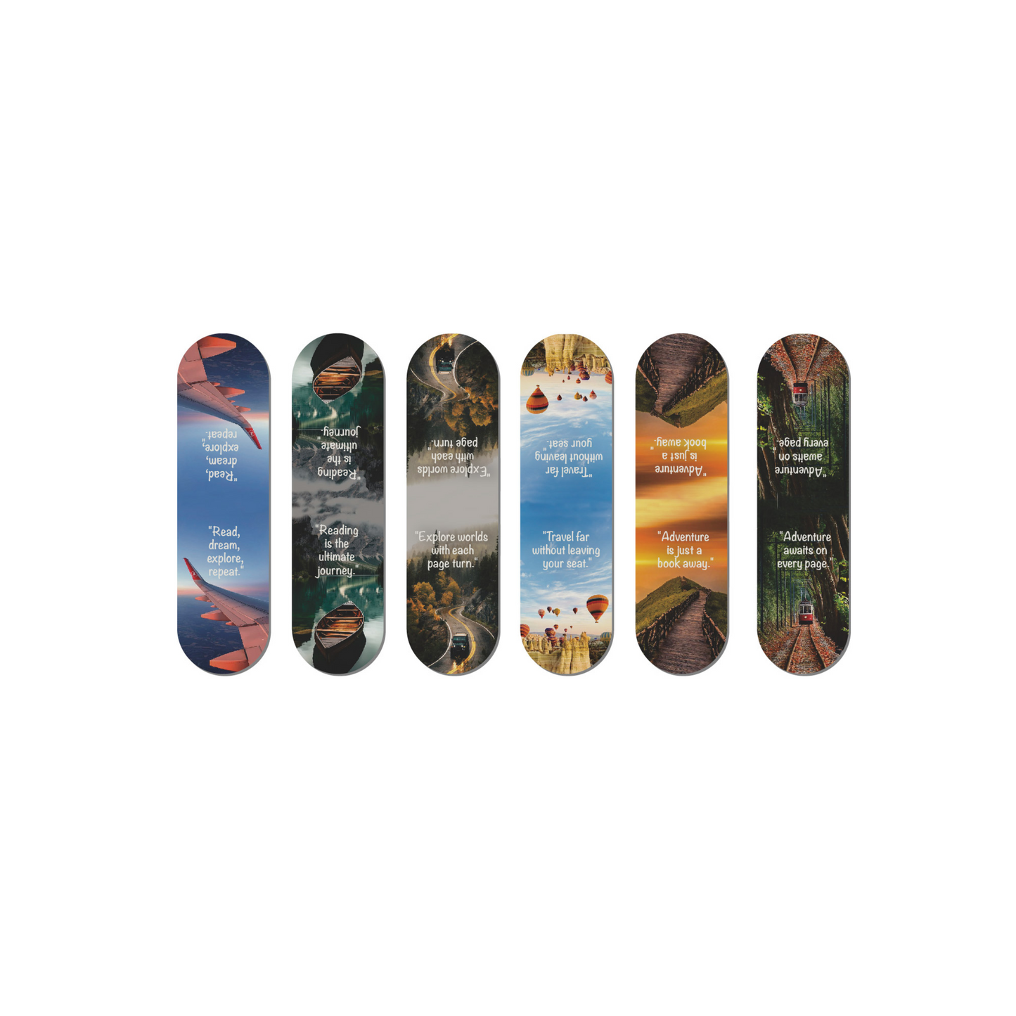 Travel- Magnetic Bookmark