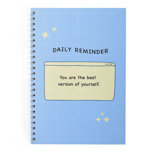 Daily Reminder Re-writable Notebook