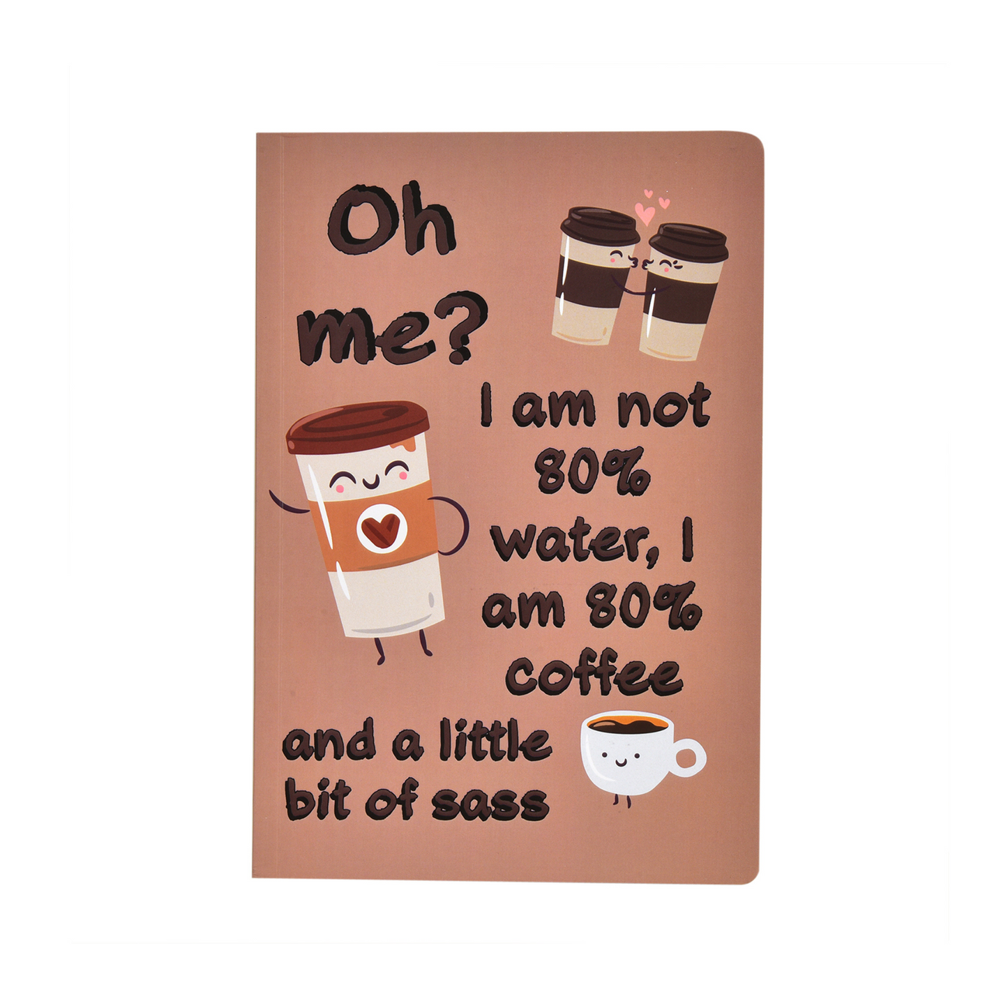 Coffee lover- Soft Bound Notebook