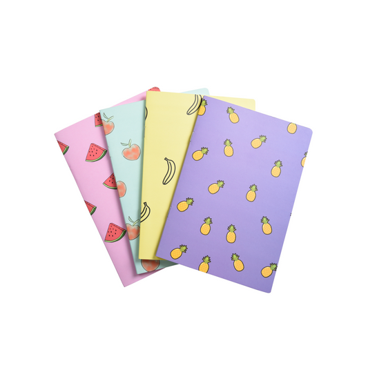 Fruits – Set of 4 Notebooks