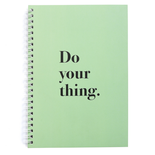 Do your thing Re-writable Notebook