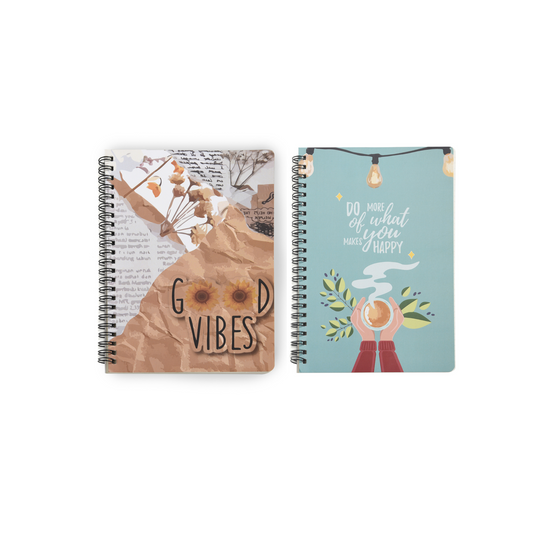 Do More & Good Vibes- Pack of 2