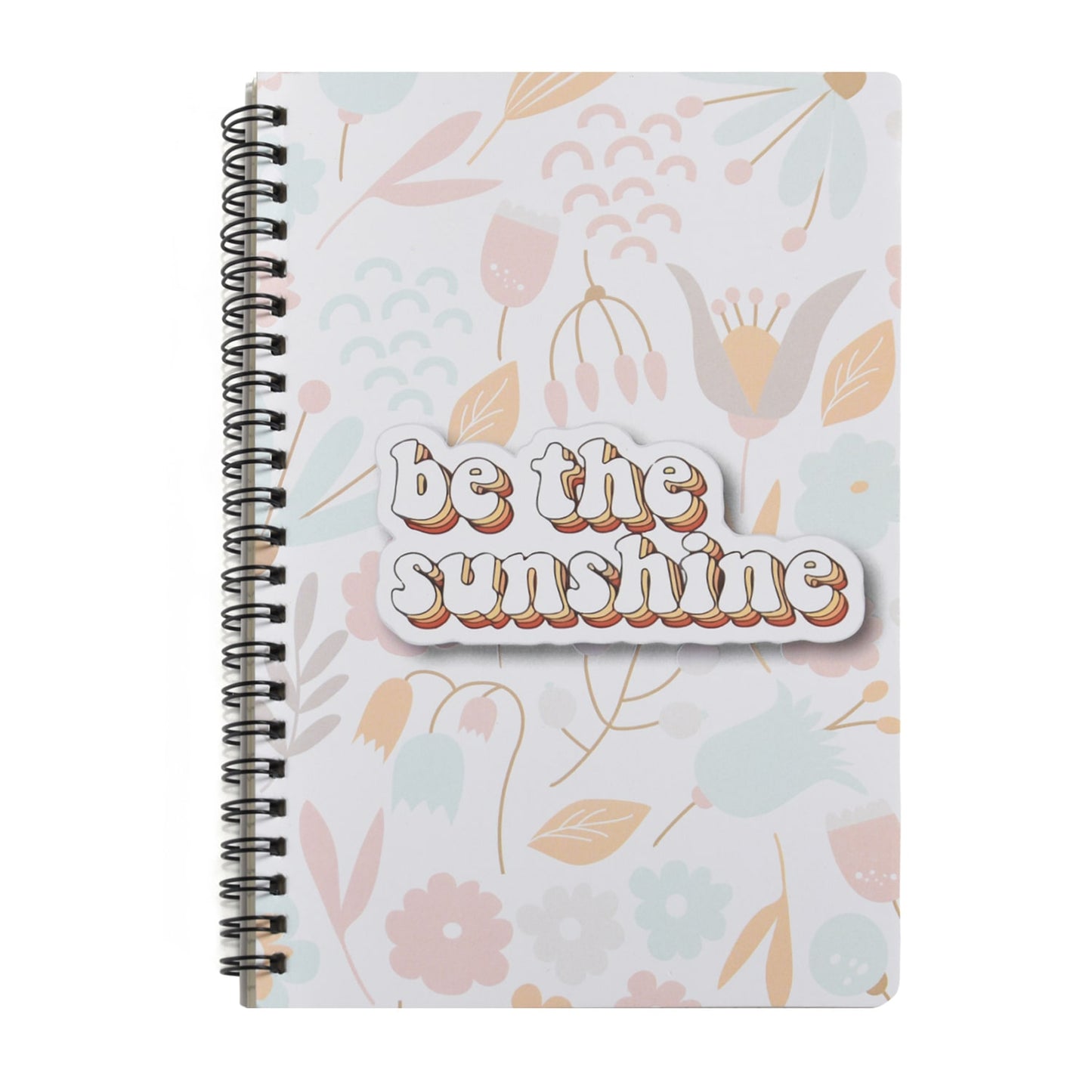SUNSHINE, Easy to Carry Spiral Wiro Notebook – Dot Grid