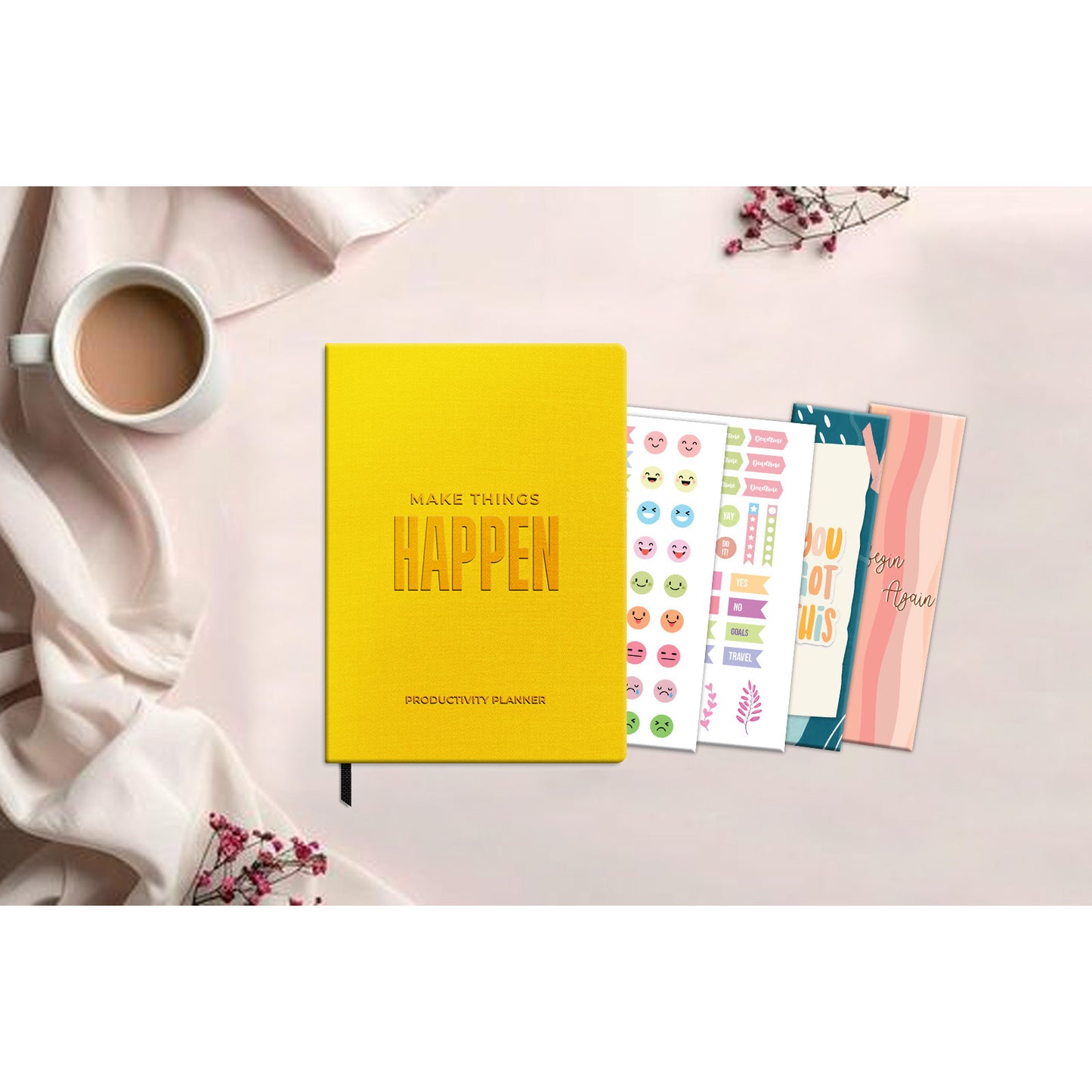 Productivity Planner Kit (Yellow)