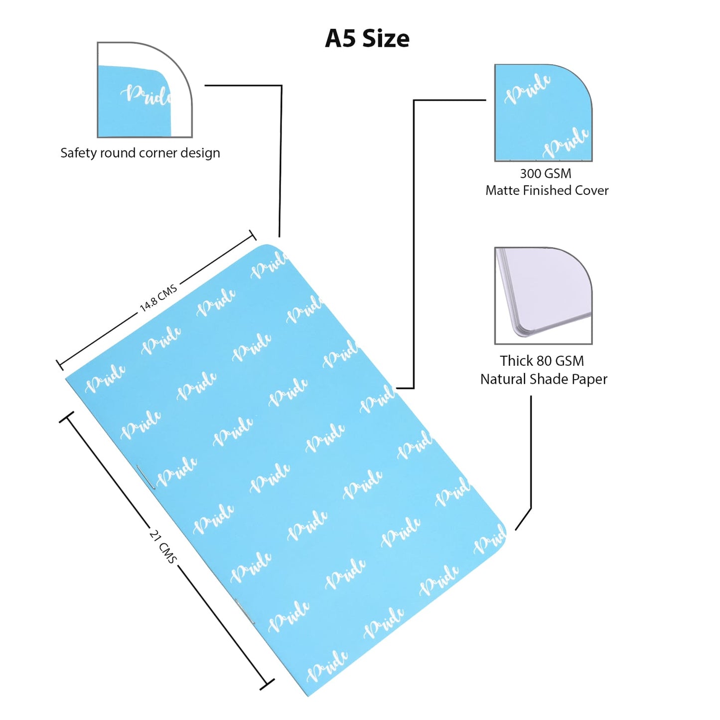 Feelings – Set of 4 Notebooks