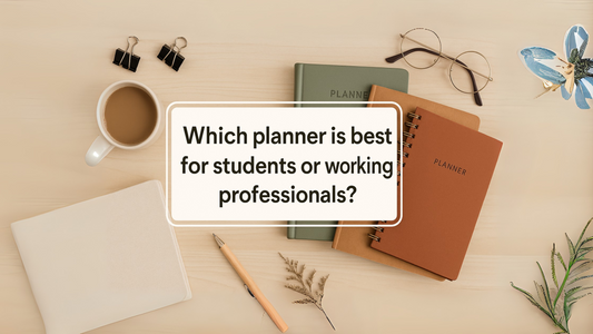 Which planner is best for students or working professionals?