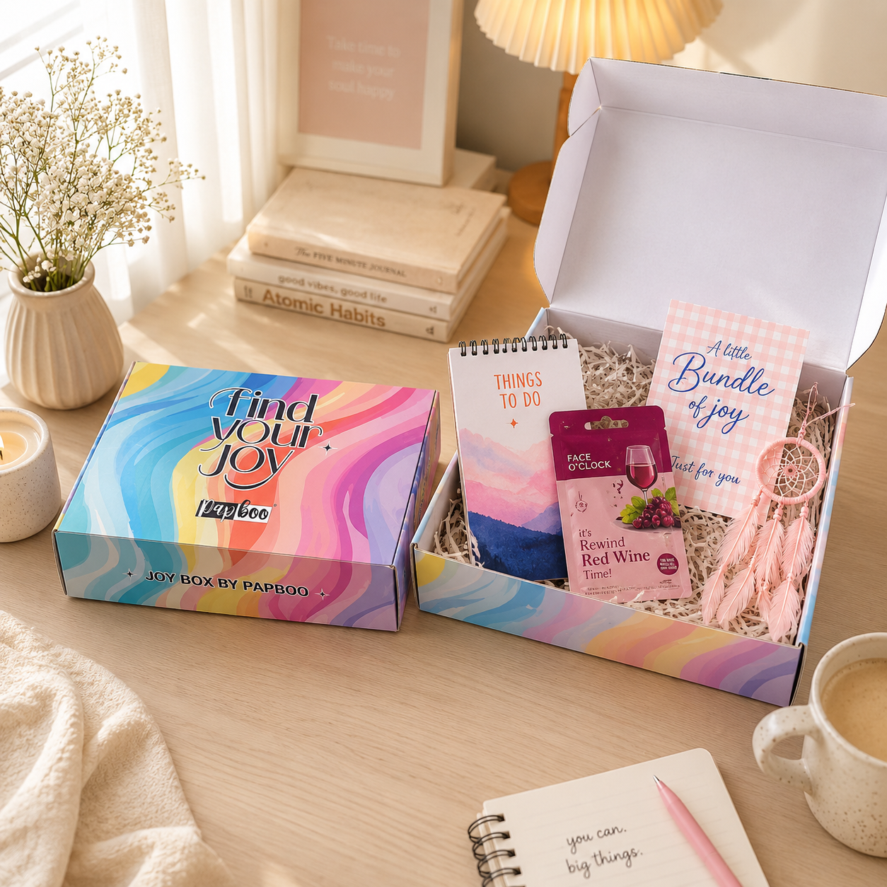 Pink self care kit