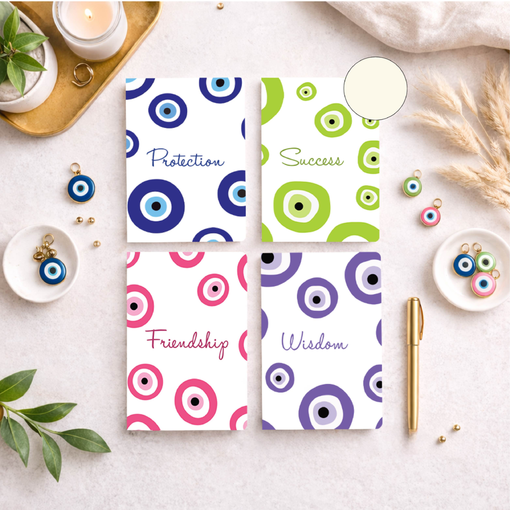 Evil Eye - Set of 4 Notebooks