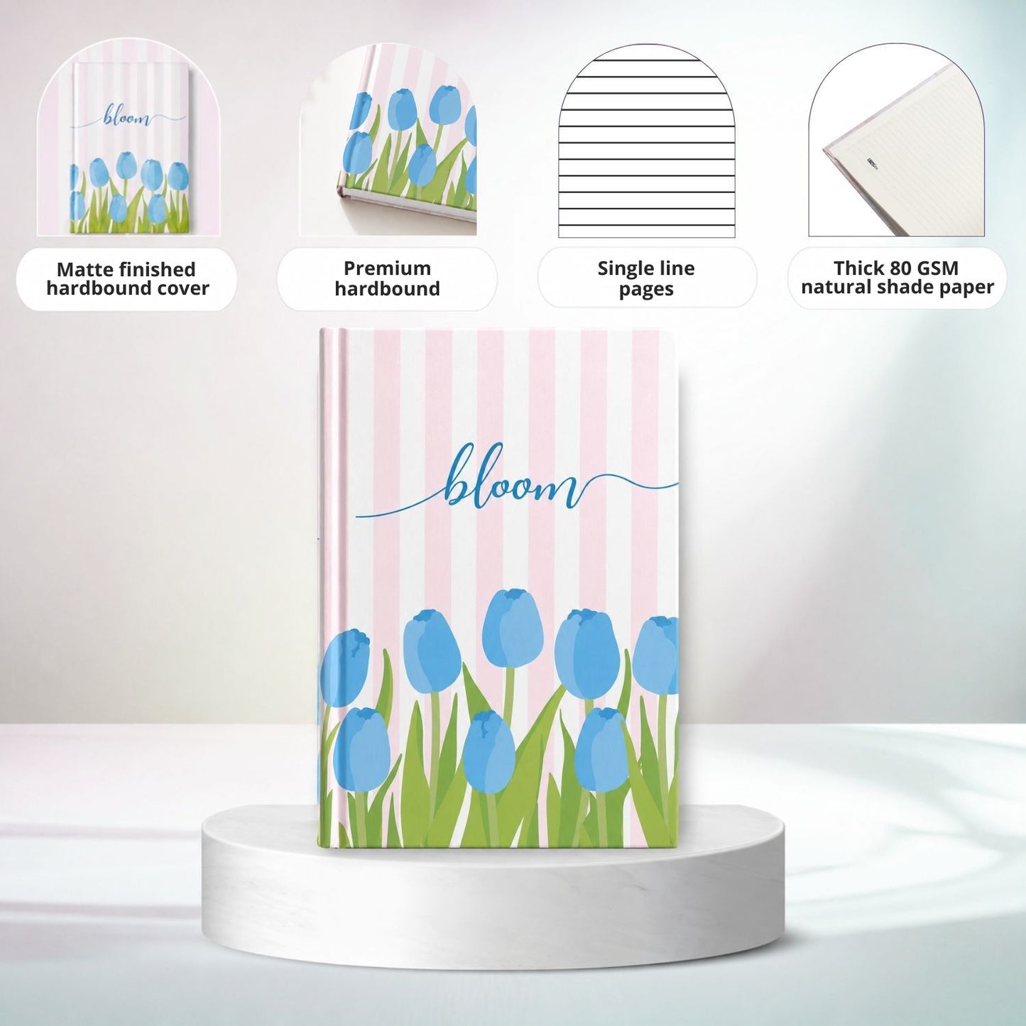 Bloom-A6 hardbound