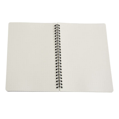 Pack of 9, SMILE Spiral Wiro Notebook -  Dot Grid (Navratri Special)