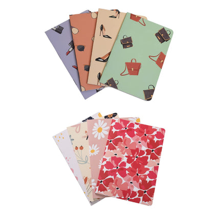 Boss lady & Floral - Set of 8 Notebooks