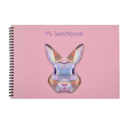 Rabbit & Shine- A5 Sketchbook (Pack Of 2)