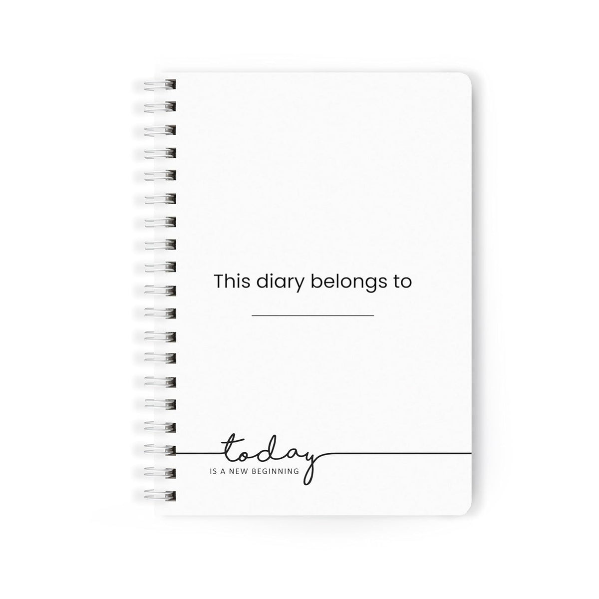 2027 Wiro Hardcover Diary with Calendar  (Burgundy)