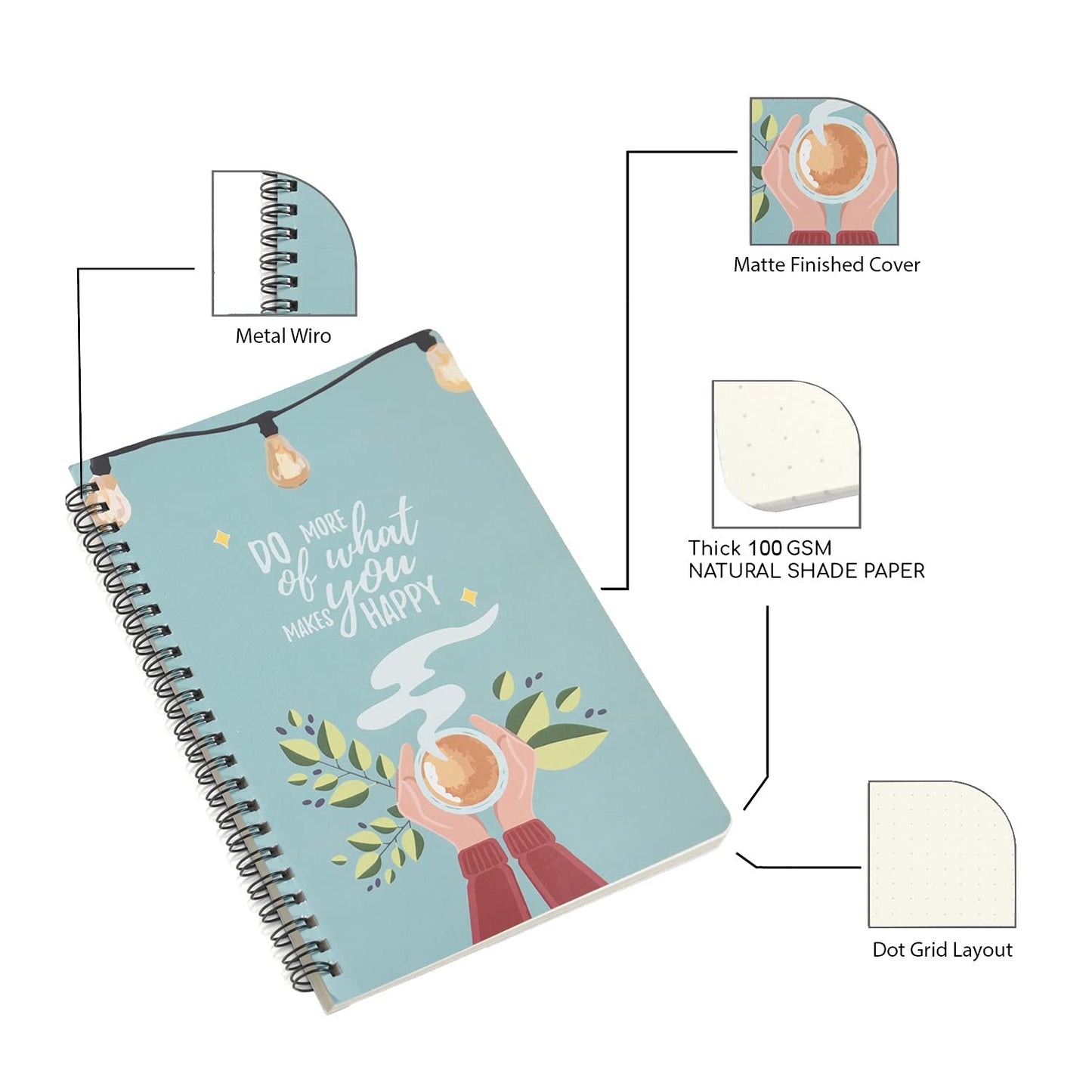 Good Vibes & Do More- Pack Of 2