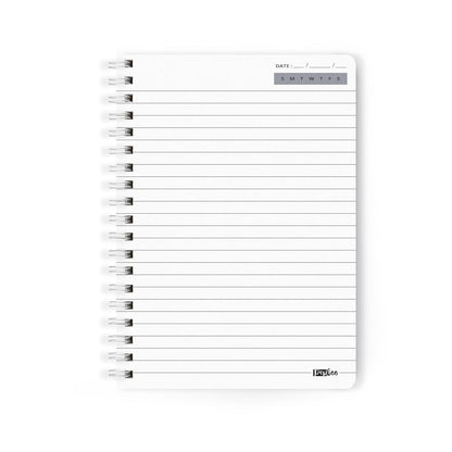 2027 Wiro Hardcover Diary with Calendar  (Burgundy)