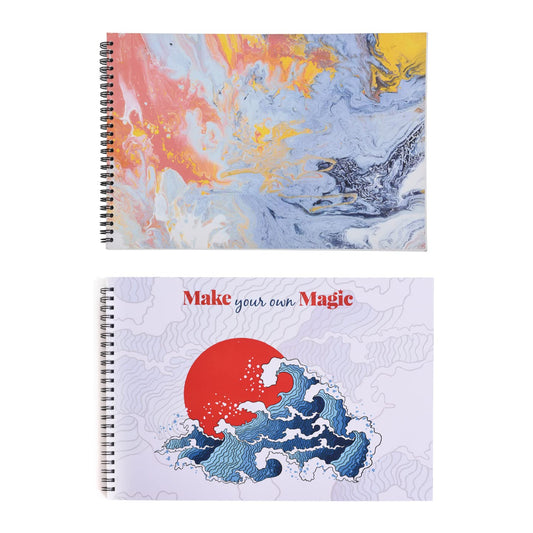 Magic & Marble- A5 Sketchbook (Pack Of 2)